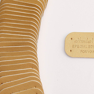 miếng da in handmade tag miếng da dán khăn mũ quần áo