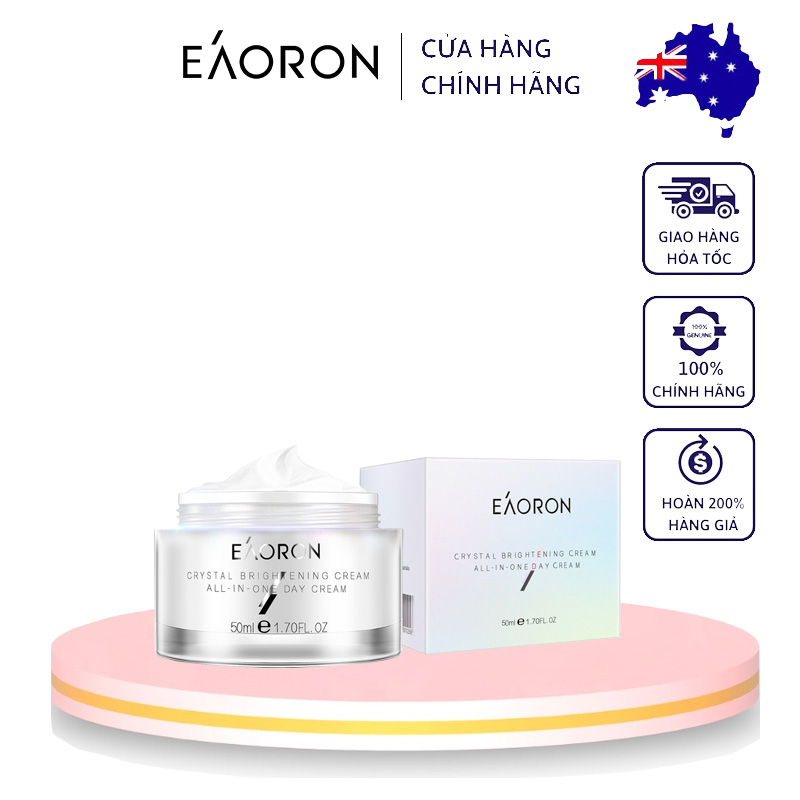 Kem dưỡng trắng da ban ngày Eaoron Crystal White Brightening Cream 50ml của Úc
