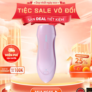 Máy triệt lông vĩnh viễn tại nhà Nanotime B62F HT Beauty, dụng cụ triệt công nghệ IPL và trẻ hóa da mặt & body