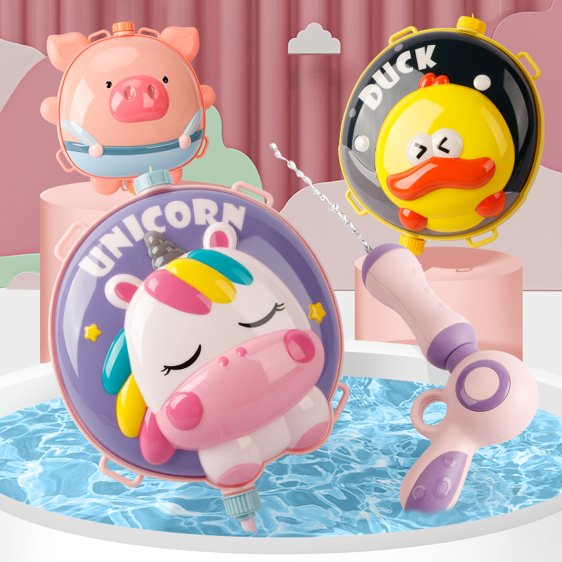 Balo súng nước đồ chơi nhiều mẫu cute cho bé chứa tới 1900ml nước, đồ chơi dã ngoại đi biển công viên hồ bơi