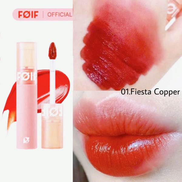 Son Kem Lì Thuần Chay, Mịn Mượt Lâu Trôi Hàn Quốc Foif Daily Velvet Tint 3g