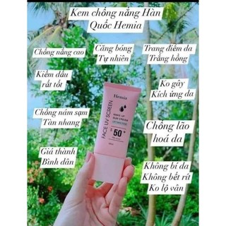 Kem chống nắng Hemia