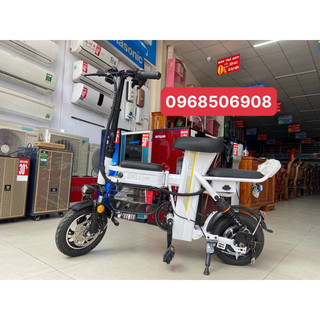 Xe điện gấp gọn oli 3 ghế ngồi pin 15 a
