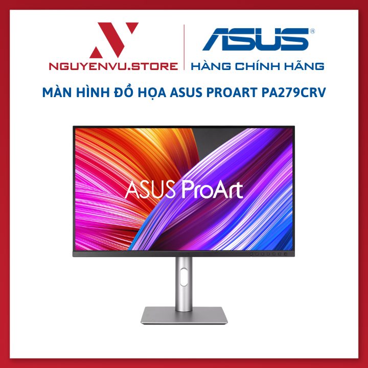 Màn hình đồ họa Asus ProArt PA279CRV 27 Inch (4K UHD/IPS/60Hz/5ms/99% DCI-P3 99% Adobe RGB) - Hàng chính hãng | BigBuy360 - bigbuy360.vn