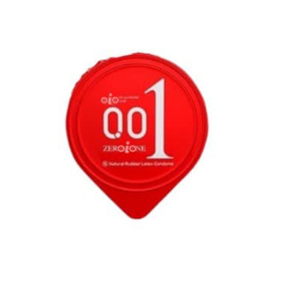 Bao cao su siêu mỏng olo 001 màu đỏ