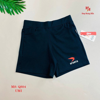 Quần short nữ thể thao cạp cao - chất umi hàn co dãn thoải mái, thấm hút mồ hôi tốt HIFA :QS04