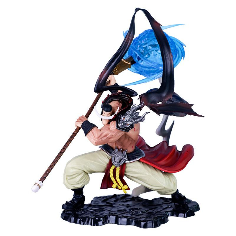 Mô hình Tứ Hoàng Râu Trắng BLACK trạng thái chiến đấu, cao 30 cm, có hộp màu - Mô hình One Piece