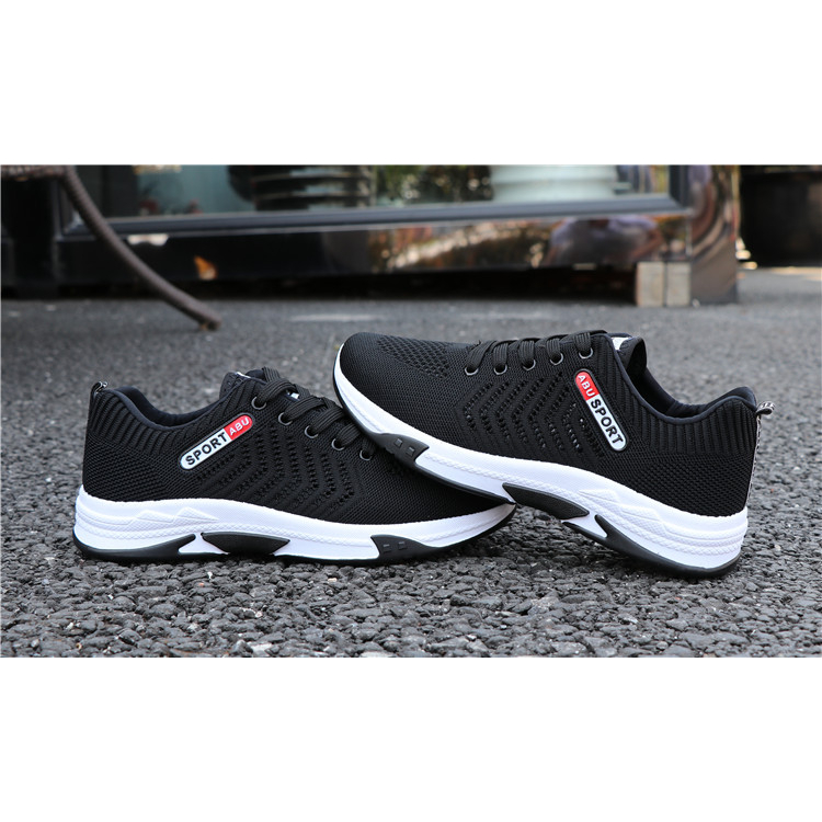 (Xả Kho Size 39) Giày Thể Thao Nam ABUU Màu Đen Size 39 Giá Rẻ