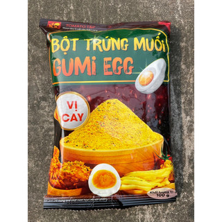 Bột trứng muối Gummi Egg 100g (làm sốt trứng muối, bột lắc)