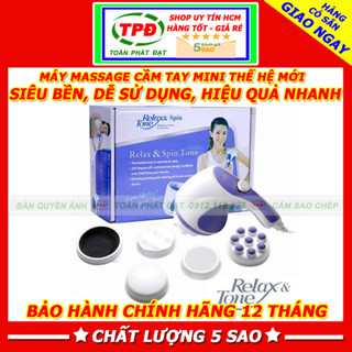 Máy massage cầm tay Relax Spin Tone 5 đầu loại tốt siêu bền