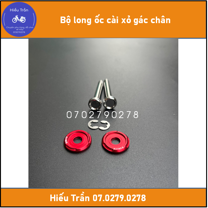 Gác chân Take kèm Ốc long xỏ cho dòng xe Honda