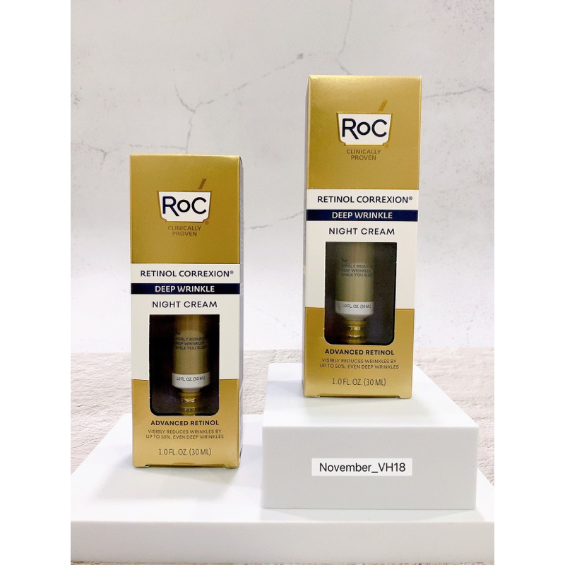 Kem giảm nếp nhăn ROC Retinol Correxion Deep Wrinkle Night Cream