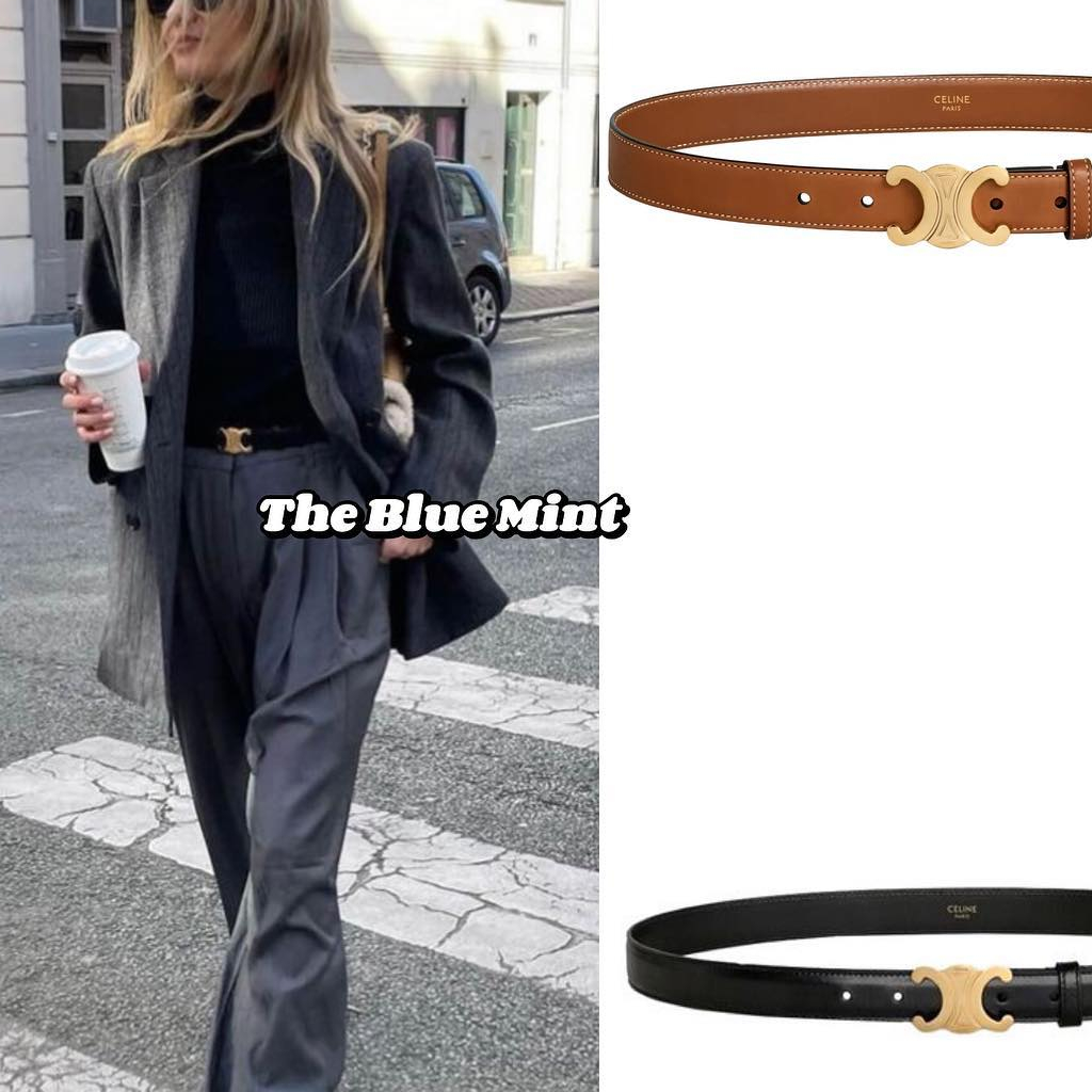 Thắt Lưng Da Đơn Giản Dễ Phối Đồ Thời Trang Cho Nữ 2022