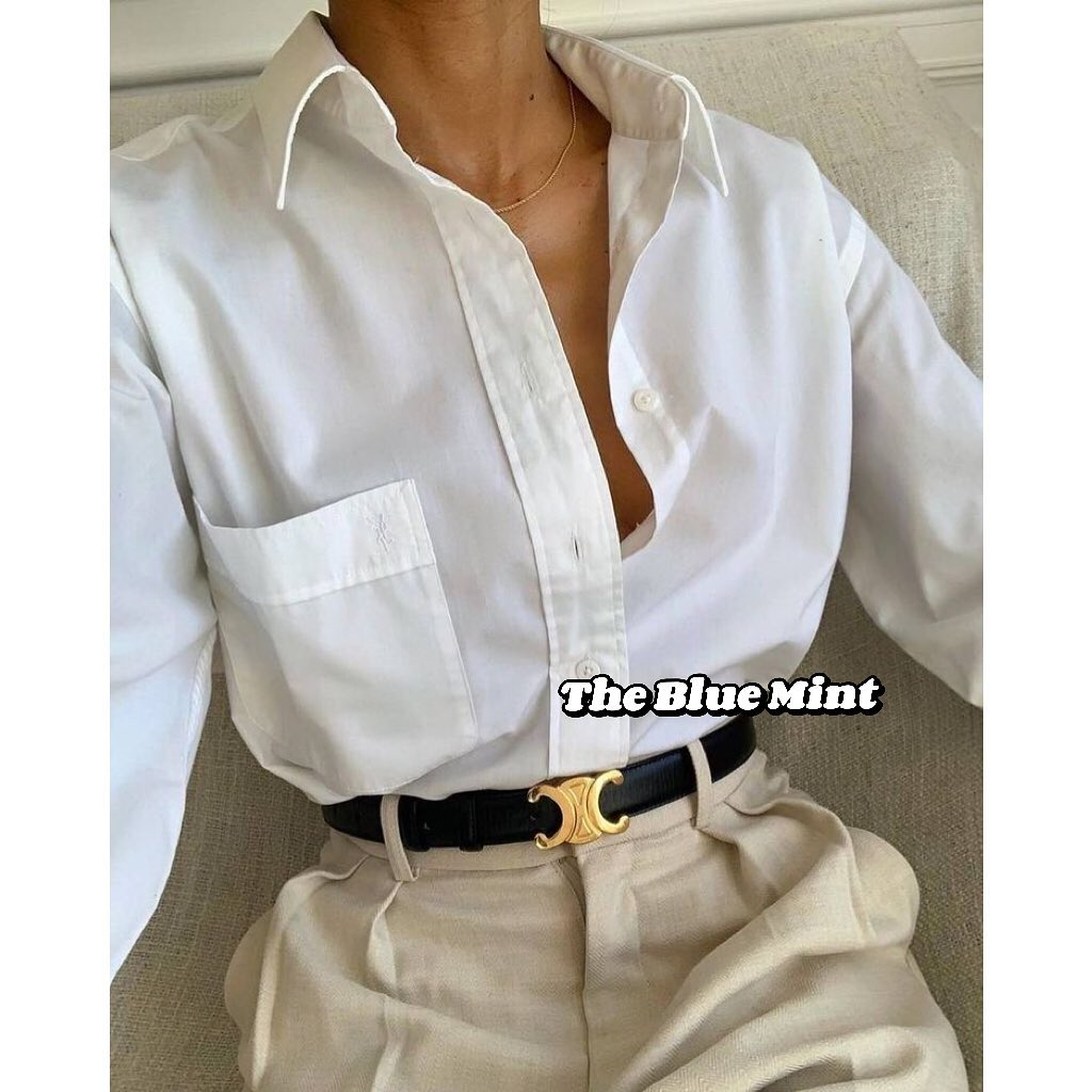 Thắt Lưng Da Đơn Giản Dễ Phối Đồ Thời Trang Cho Nữ 2022