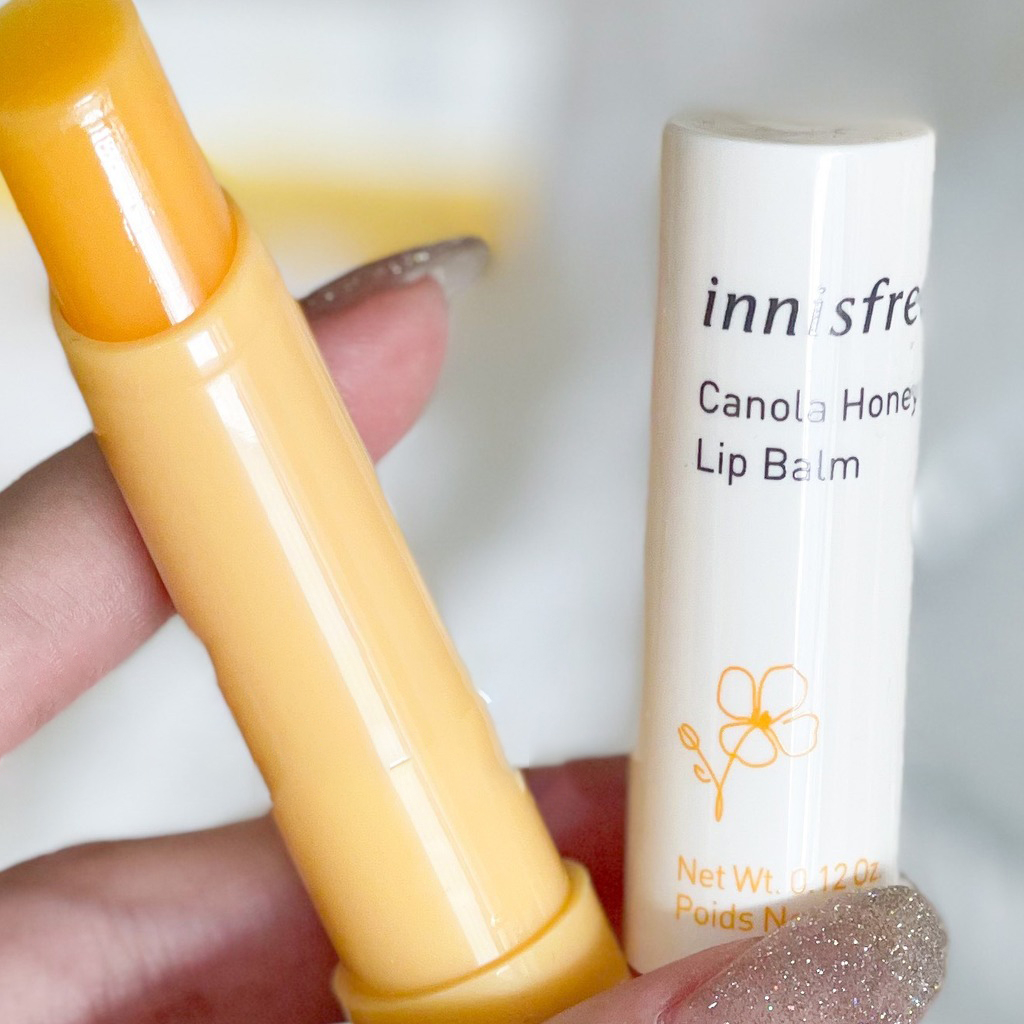 Son Dưỡng Môi Không Màu Chiết Xuất Từ Mật Ong Và Hoa Cải Innisfree Canola Honey Lip Balm 3,5g