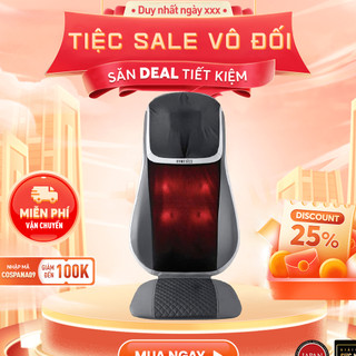 Đệm ghế massage đa năng MCS-847HJ của nhà HT Beauty với 2 hệ thống con lăn bi xoay, thao tác massage chuyên sâu