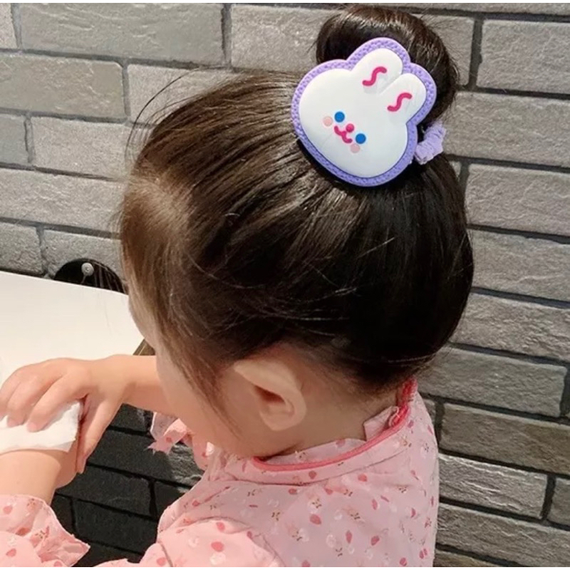 Set 5 dây buộc tóc cho bé màu sắc xinh xắn đáng yêu Đồ cột tóc phụ kiện tóc đẹp