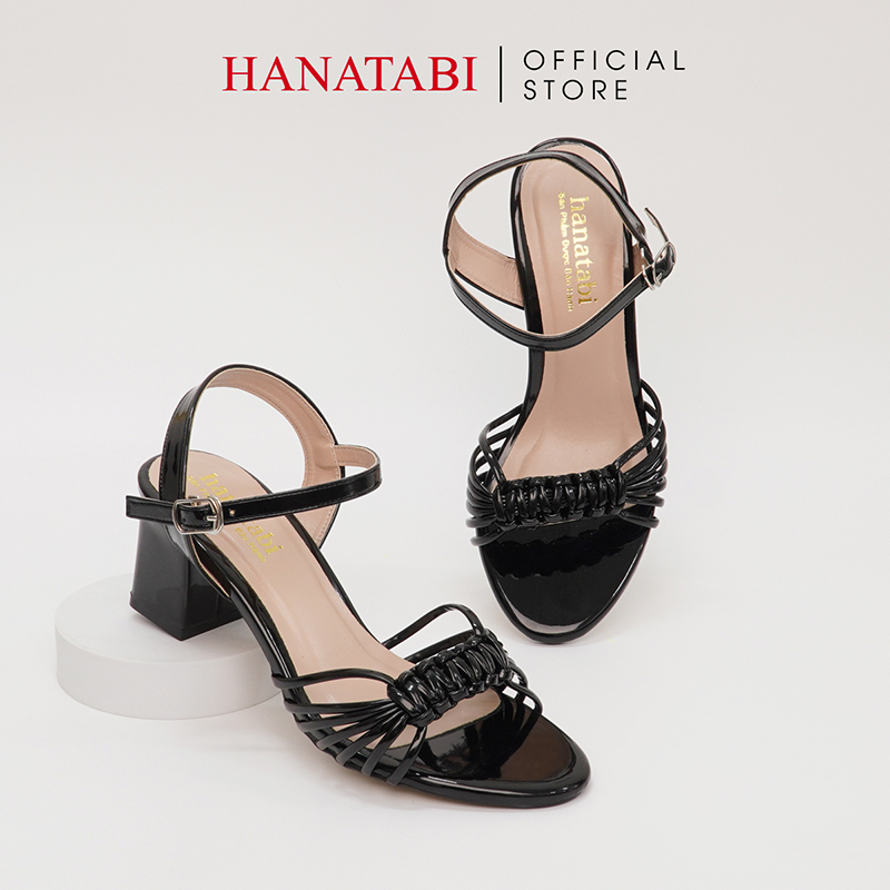 Sandal Nữ Hanatabi Gót Vuông Cao 5cm Hậu C Mã HNSD5F817