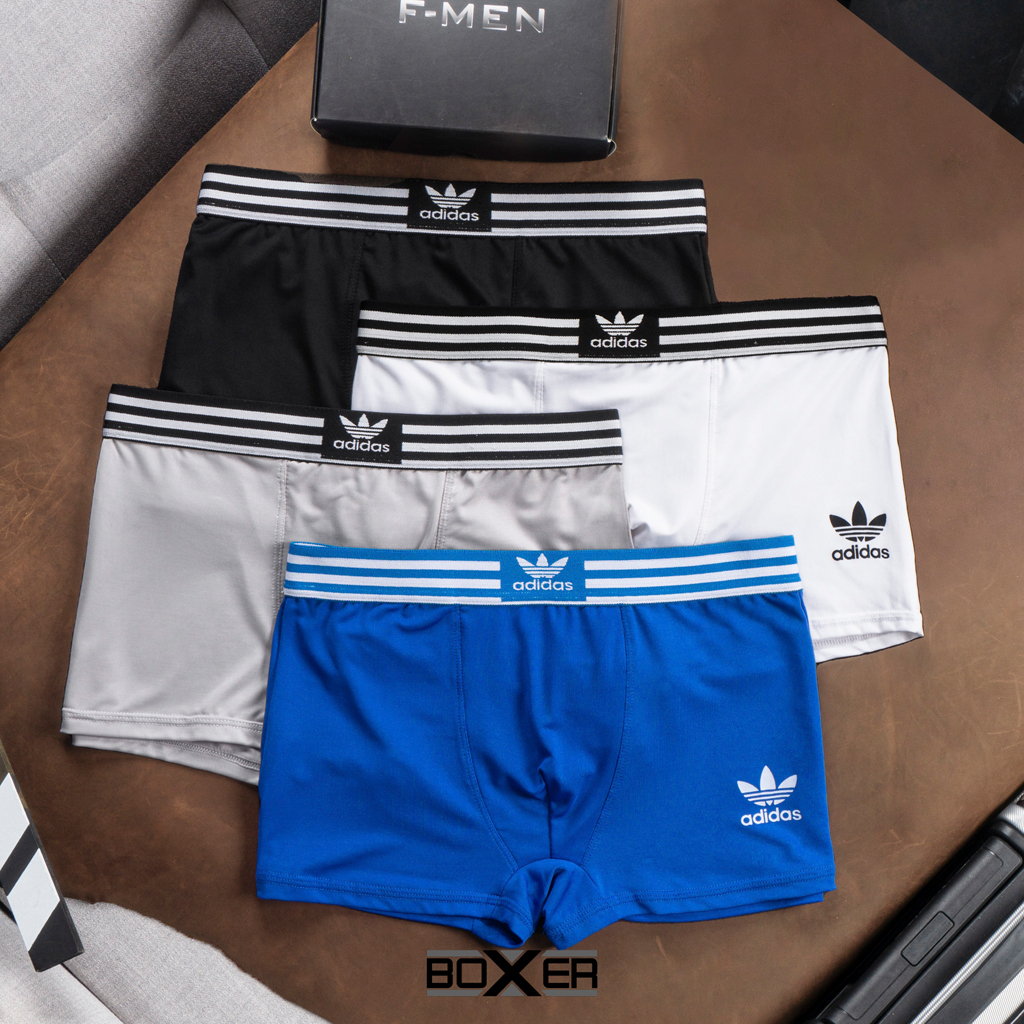 Quần lót nam, quần boxer nhiều màu chất thun lạnh mềm mịn siêu mát, thấm hút mồ hôi - DAS 05