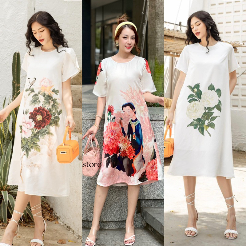 đầm nữ lụa cao cấp thiết kế cao cấp