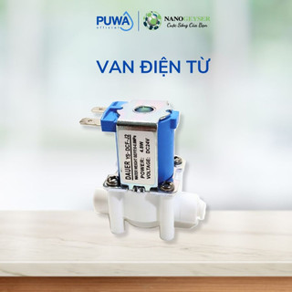 Van điện từ 24V máy lọc nước nối nhanh dùng cho máy RO, Bảo hành chính hãng 2 năm