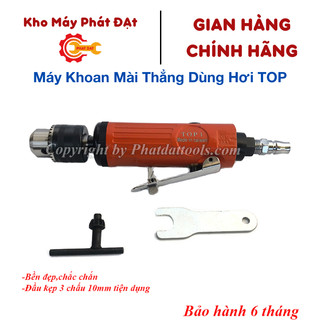 Máy mài khuôn TOP 5H-Máy khoan mài thẳng dùng hơi Đài Loan chính hãng