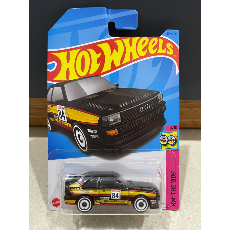 Xe mô hình đồ chơi Hotwheels cơ bản 1:64 - '84 Audi Sport Quattro