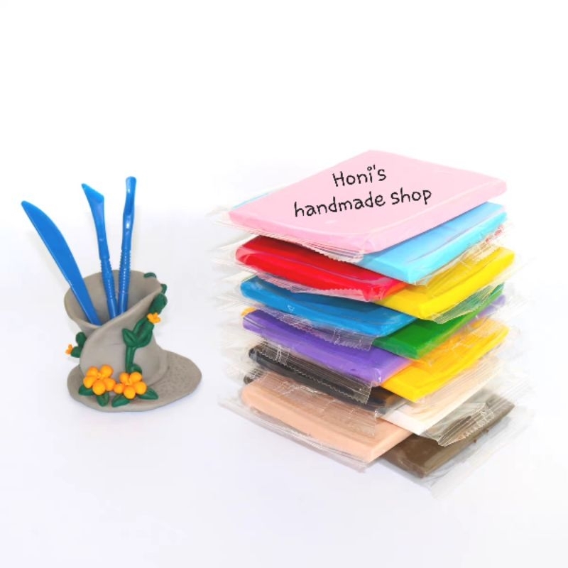 Đất Sét Nung Polymer Clay 20 Màu Gói 100g