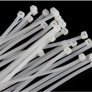 Dây rút nhựa trắng- nylon cable ties 4x200 , 3x100