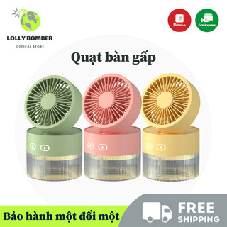 Quạt mini,quạt sạc điện mini,quạt tích điện mini cầm tay,quạt mini supper fan 3 chế độ gió, để bàn nhỏ gọn,an toàn