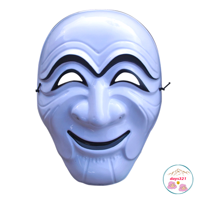 Mặt nạ hóa trang Money Heist Korea Kim Mao Sư Vương Hacker trong dịp Halloween trung thu lễ hội halloween