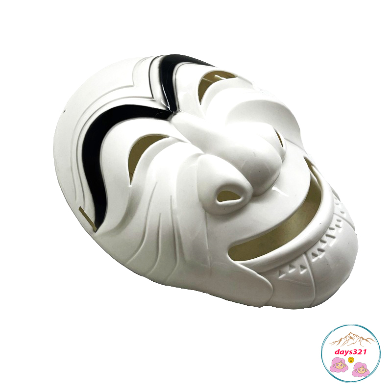 Mặt nạ hóa trang Money Heist Korea Kim Mao Sư Vương Hacker trong dịp Halloween trung thu lễ hội halloween