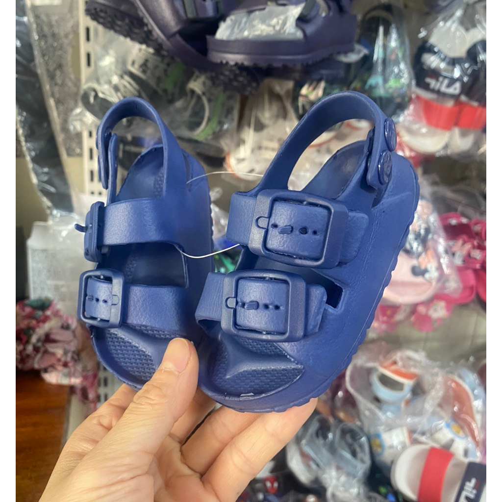 Sandal Quai Đúc Có Khuy Bấm Siêu Nhẹ Cho Bé Hàng QC size 19-24
