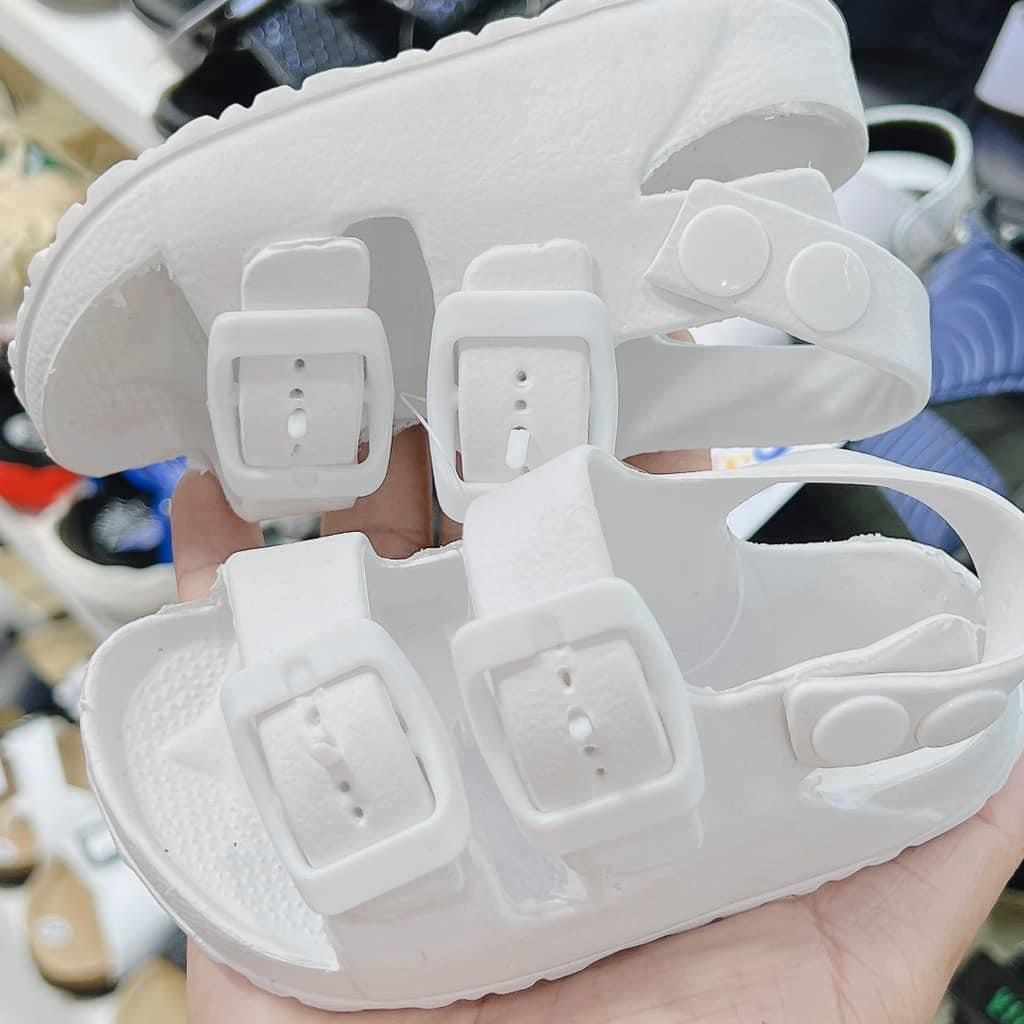 Sandal Quai Đúc Có Khuy Bấm Siêu Nhẹ Cho Bé Hàng QC size 19-24