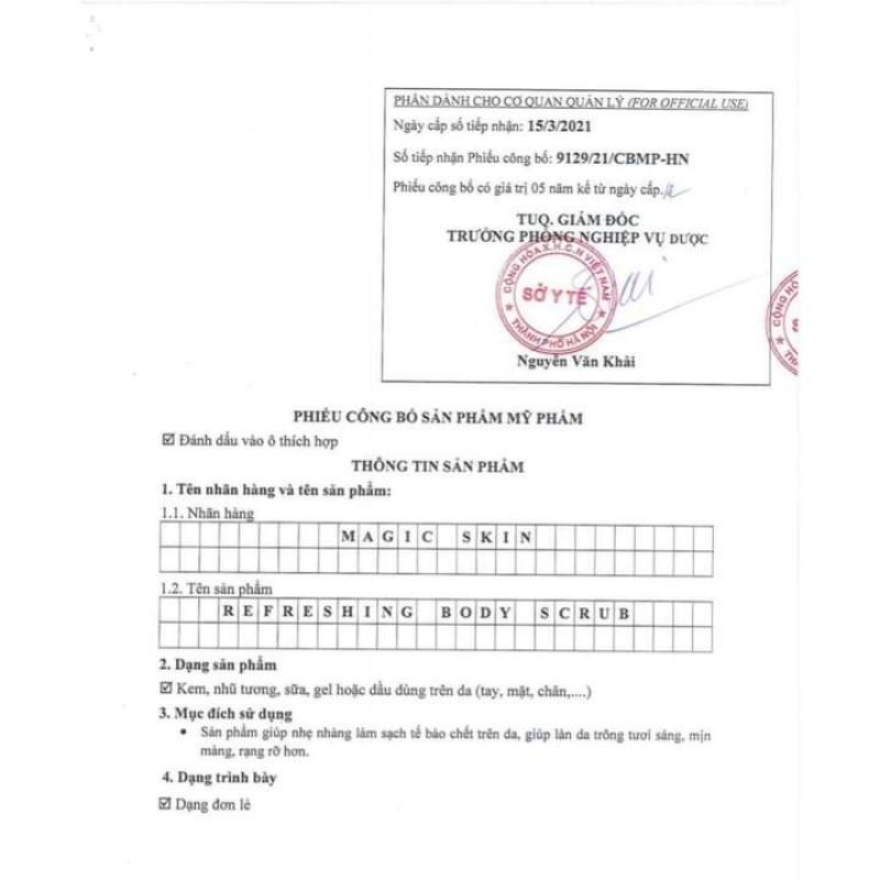 Tẩy da chết body