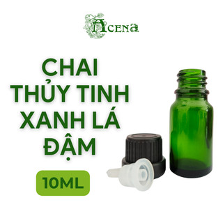 Vỏ Chai Tinh Dầu, Chai Thủy Tinh Đựng Tinh Dầu Nắp Nhỏ Giọt, Chai Xịt Nhỏ Gọn 10ml 30ml