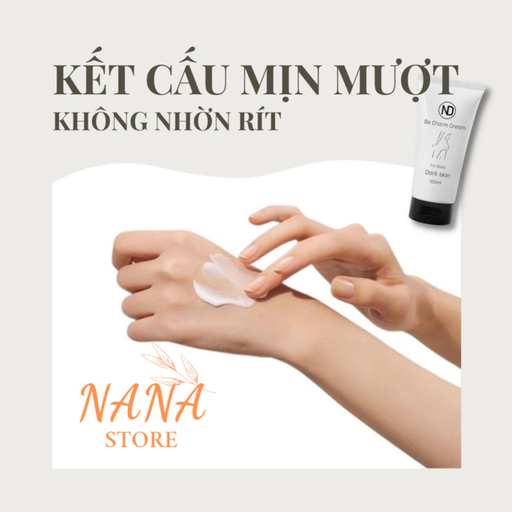 Kem Giảm Thâm Be Charm - Giảm Thâm Vòng 3 Tặng Kèm Muối Tắm