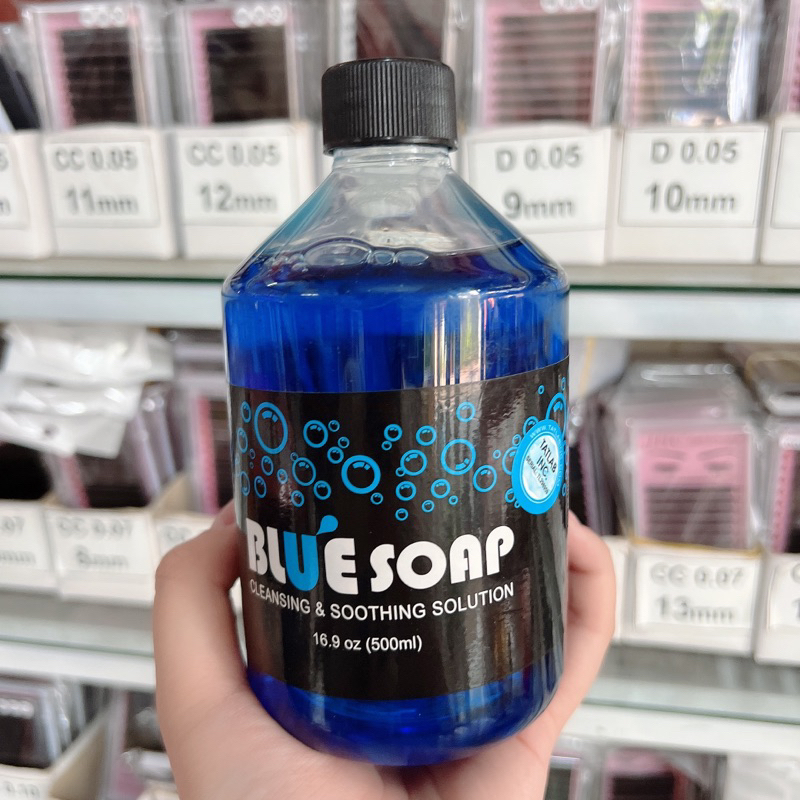Dung dịch vệ sinh phun xăm Blue Soap 100ml và 500ml dụng cụ phun xăm