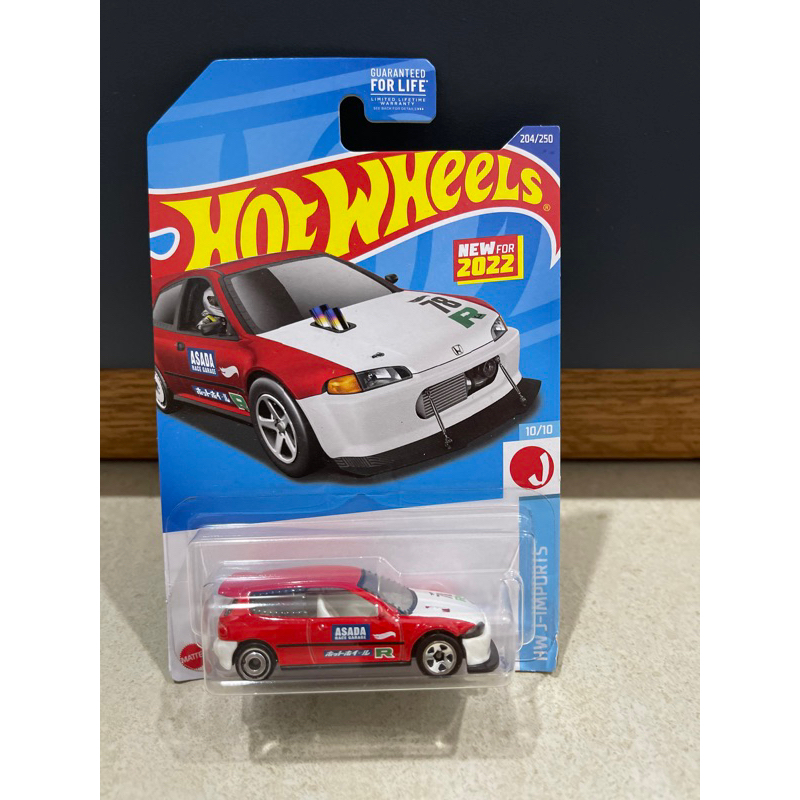 Xe mô hình đồ chơi Hotwheels cơ bản 1:64 - Honda Civic Custom