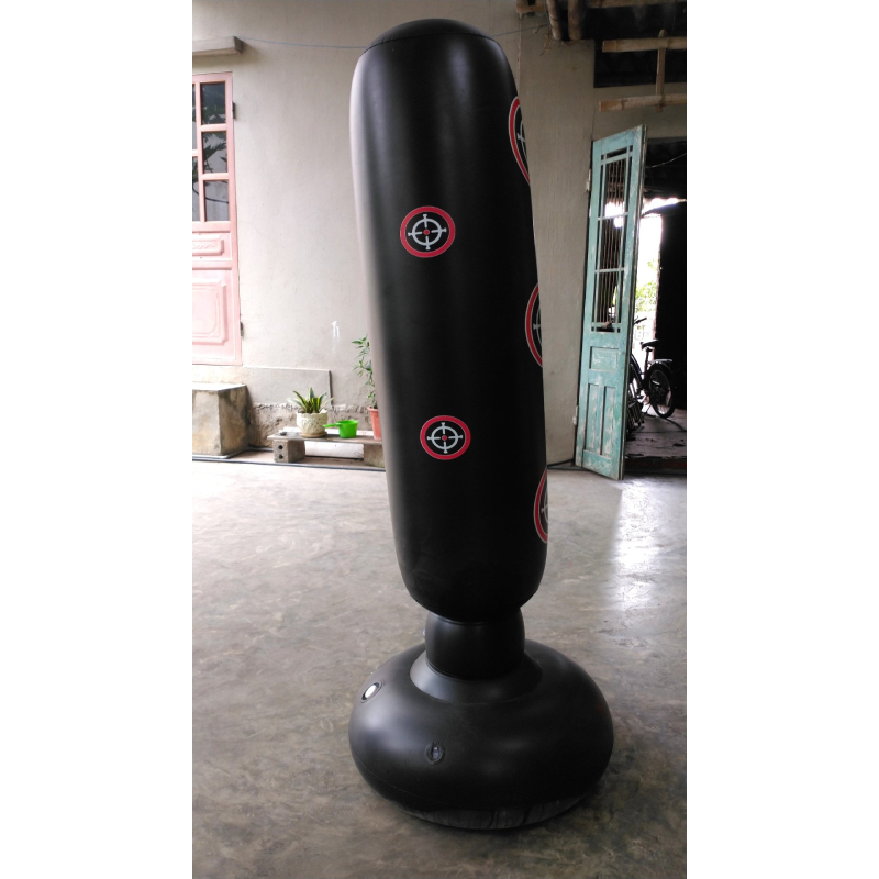 Bao trụ đấm bốc bơm hơi Prosport® - FREESHIP - Trụ đấm boxing tự cân bằng dành cho bé giao màu ngẫu nhiên