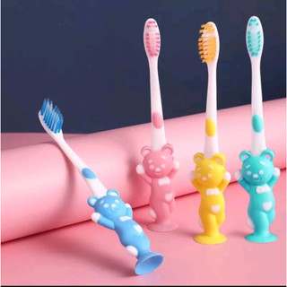 Set 4 bàn chải đánh răng hình thú cho bé