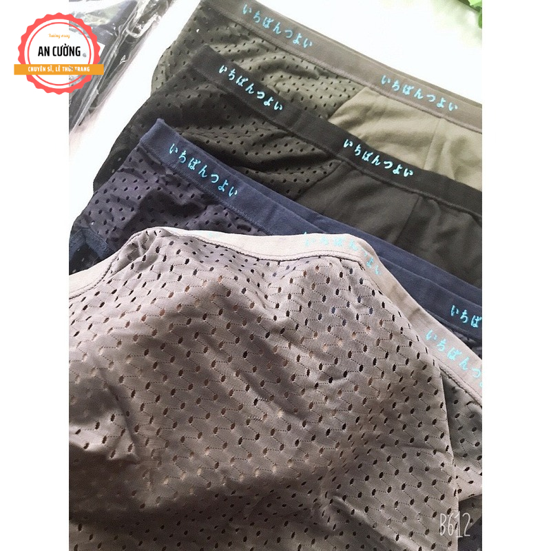 Quần lót quần sịp nam cao cấp chính hãng thông hơi chéo An Cường Fashion