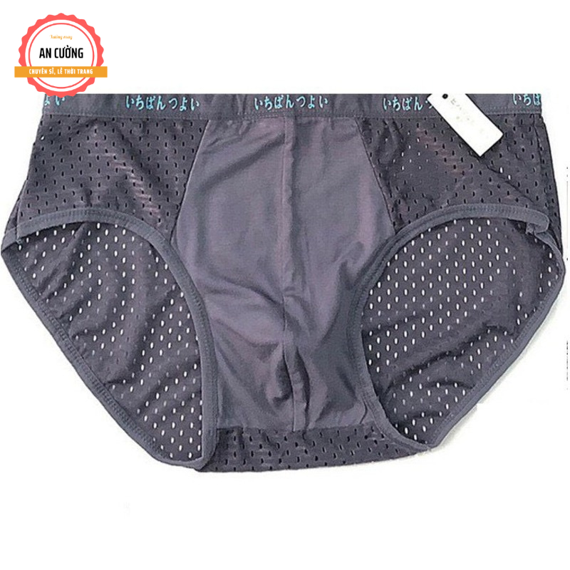 Quần lót quần sịp nam cao cấp chính hãng thông hơi chéo An Cường Fashion