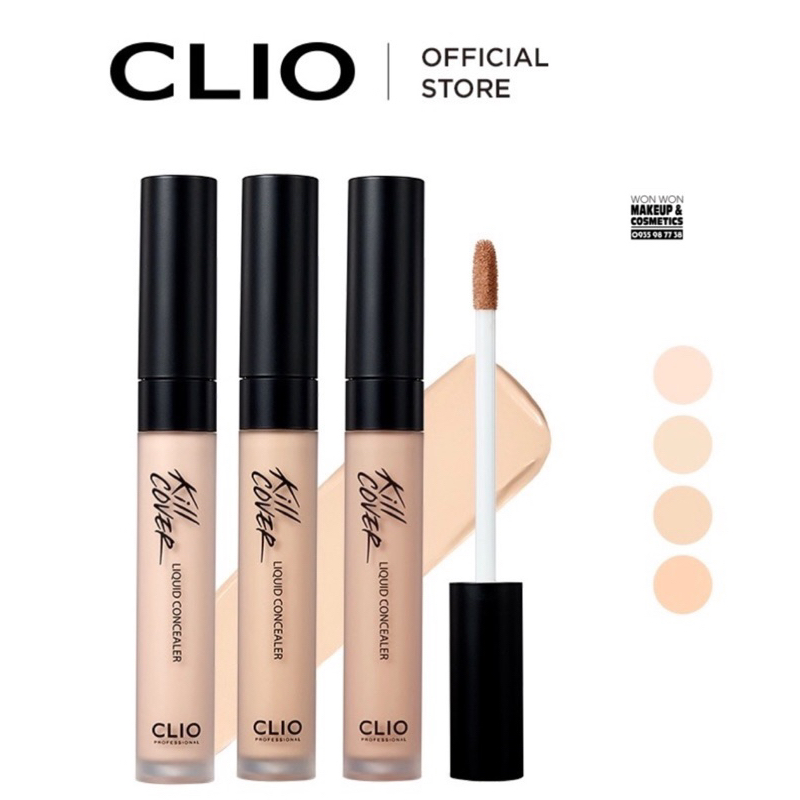 Kem Che Khuyết Điểm CLIO KILL COVER LIQUID CONCEALER 7g