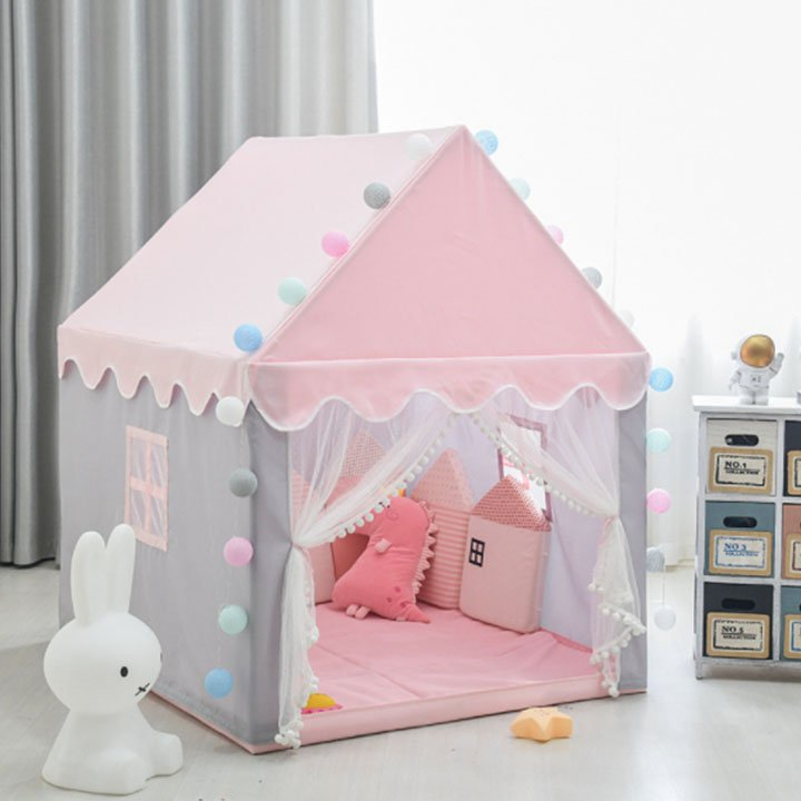 Lều Công Chúa Cho Bé Cao Cấp S5 - Lều Ngôi Nhà Vui Chơi - Lều  Công Chúa Hoàng Tử .