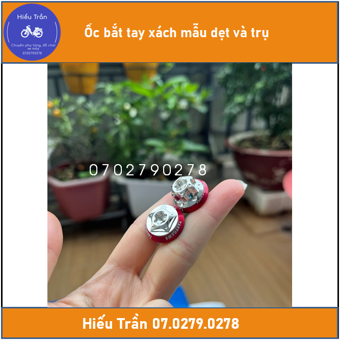 Ốc bắt tay xách  kèm long đền