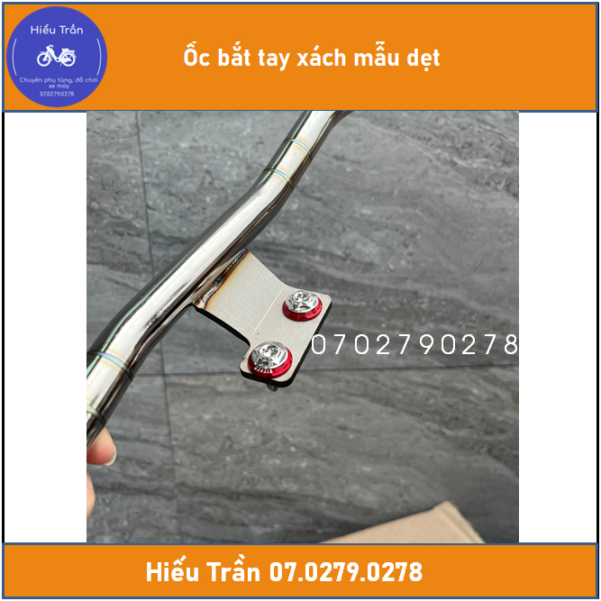 Ốc bắt tay xách  kèm long đền