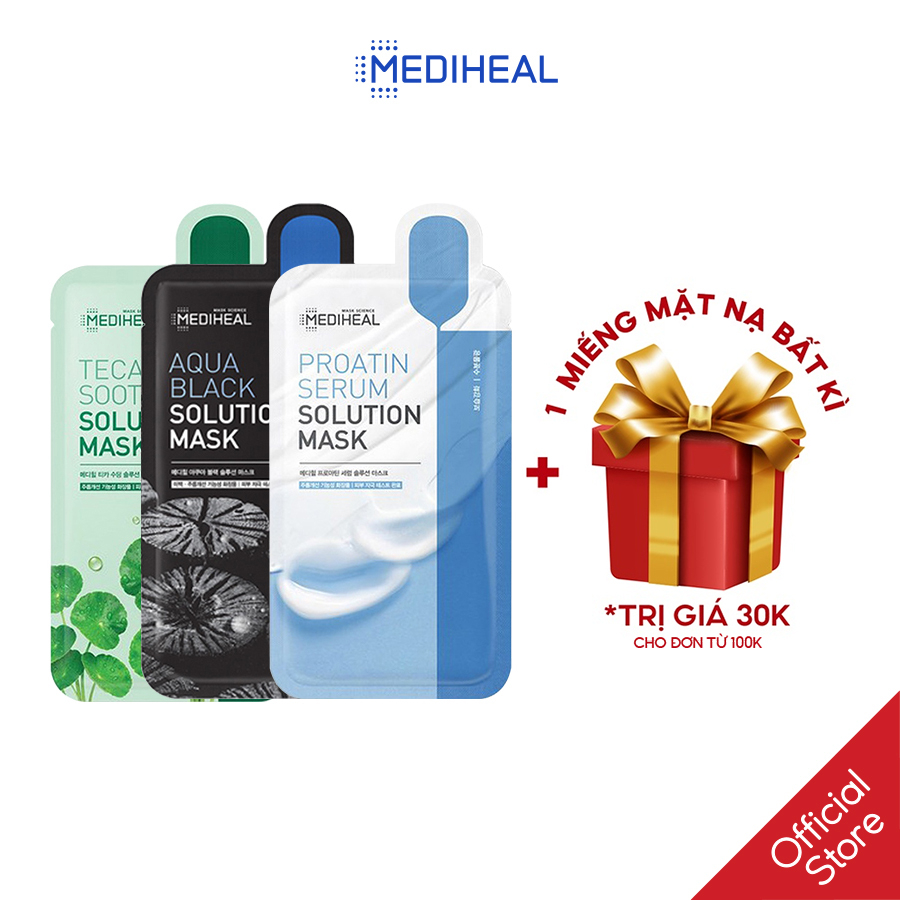 Mặt Nạ Dưỡng Da, Phục Hồi Chuyên Sâu Mediheal Solution Mask 21ml