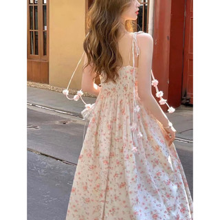 ĐẦM MIDI HOA HAI DÂY