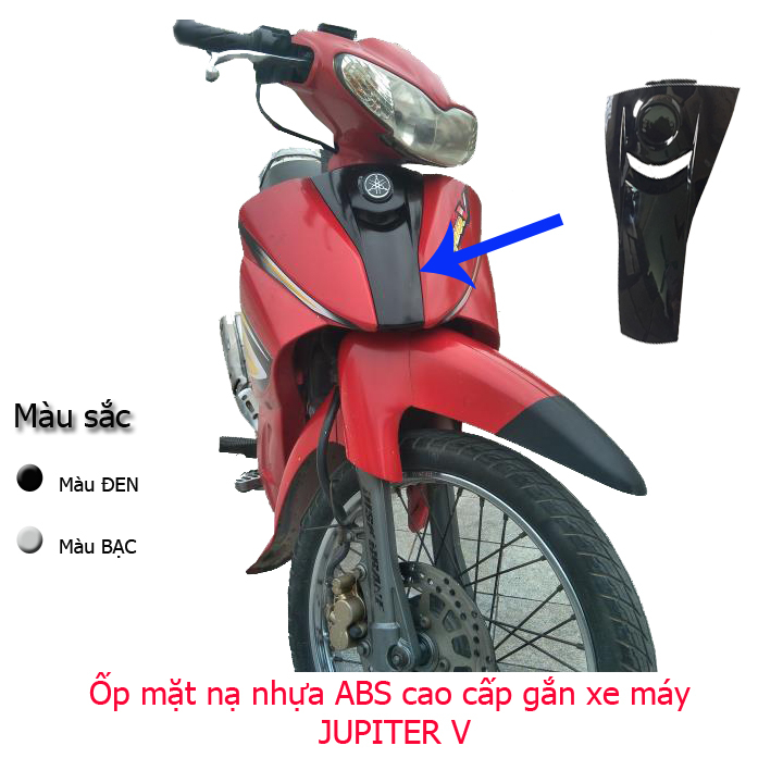 Mặt nạ xe JUPITER V nhựa nguyên sinh ABS cao cấp